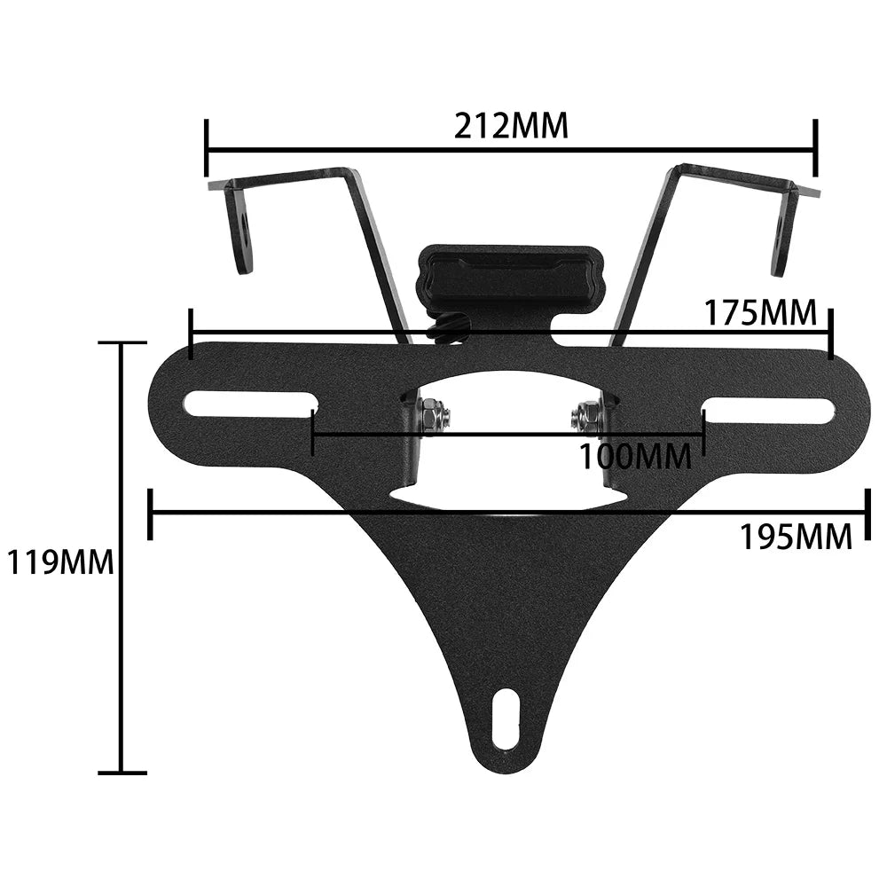 Porta Matriculas Corto CFMOTO 450 MT